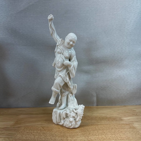 Vintage Porcelain dancing Monk figurine - Picture 1 of 4